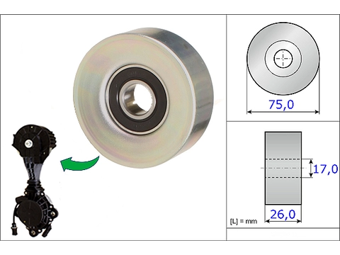 کلاچ واترپمپ پژو ۵۰۸