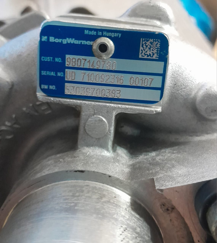 توربوشارژ سیتروئن c3 /پژو 2008/پژو 508 اصلی اورجینال درحد نو